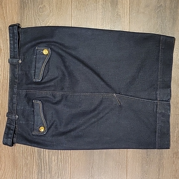 ❤️ ARMANI EXCHANGE STRETCH DENIM PENCIL JEAN SKIRT, 4 (27) - Picture 5 of 5